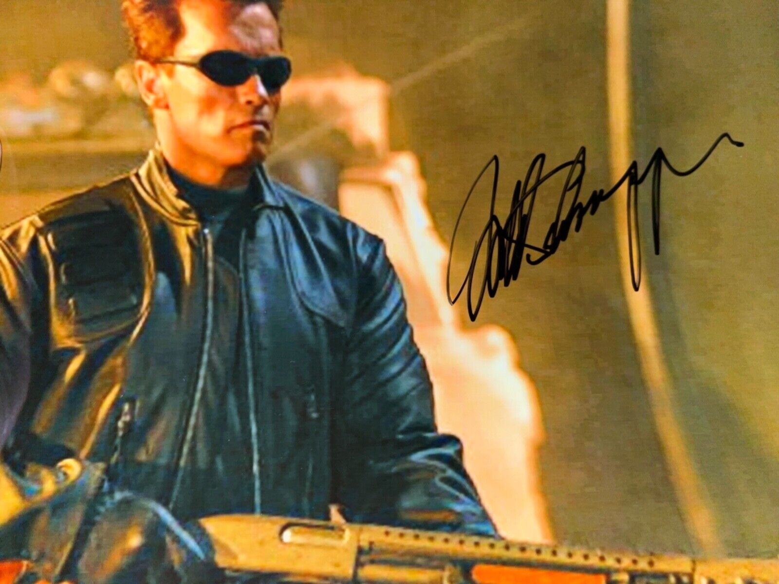 ARNOLD SCHWARZENEGGER signed 8 x 10 Photo Poster painting sexy picture super duper hot