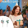 Hummingbird 5D Diamond Painting Suncatcher with Crystal Pendant, Double-Sided Hanging Wind Chime Kit for Adults | Garden Nature Patio Decor