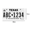 Texas - Car License(12*6Inch)