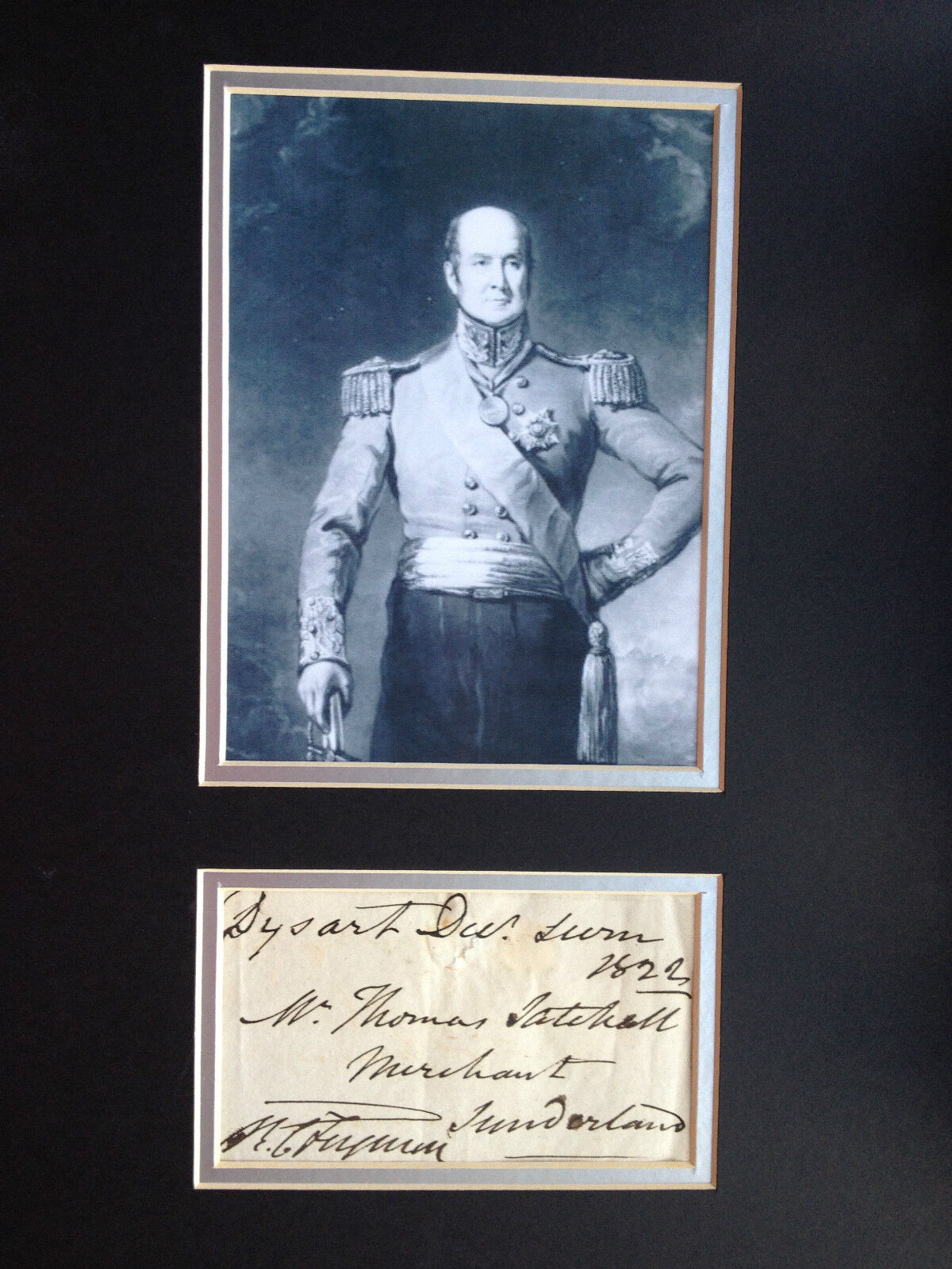 RONALD CRAUFURD FERGUSON - ARMY GENERAL - SUPERB SIGNED B/W Photo Poster painting DISPLAY