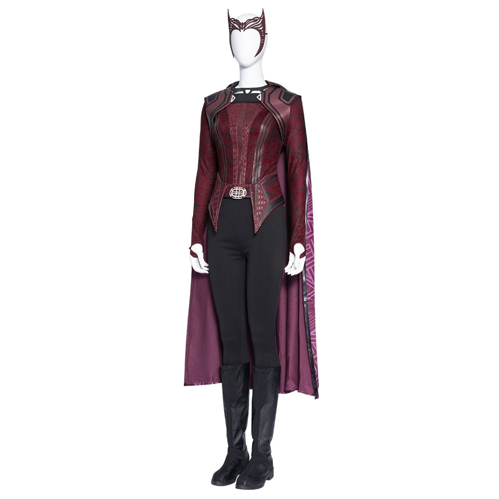 Scarlet Witch Wanda Maximoff In The Multiverse Of Madness Cosplay Costume