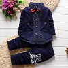 Gentleman Set Baby Boys Fake 3 Pcs Outfits Suit Sets