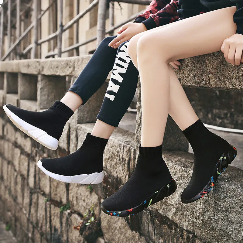 MWY Fashion Casual Shoes Woman Comfortable Breathable Mesh Soft Sole Female Platform Sneakers Women Chaussure Femme basket femme
