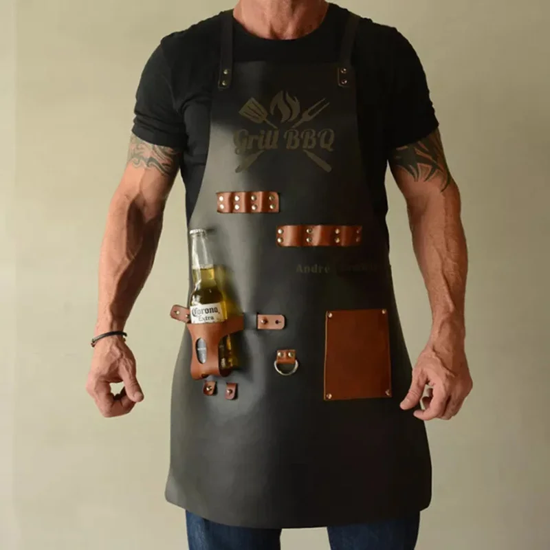 Father's day gift🎁- Leather Apron (BBQ, Blacksmith, Grill, Kitchen, Woodwork, Chef, Butcher, Handcraft, Bowlturner)