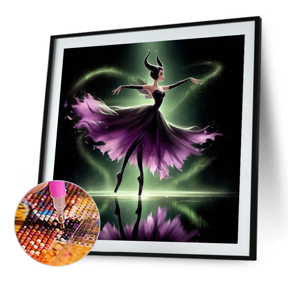 Diamond Painting - Full Round Drill - Queen of Curse(Canvas|40*40cm)