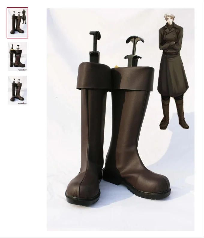 Axis Powers Hetalia Prussia Cosplay Boots Shoes