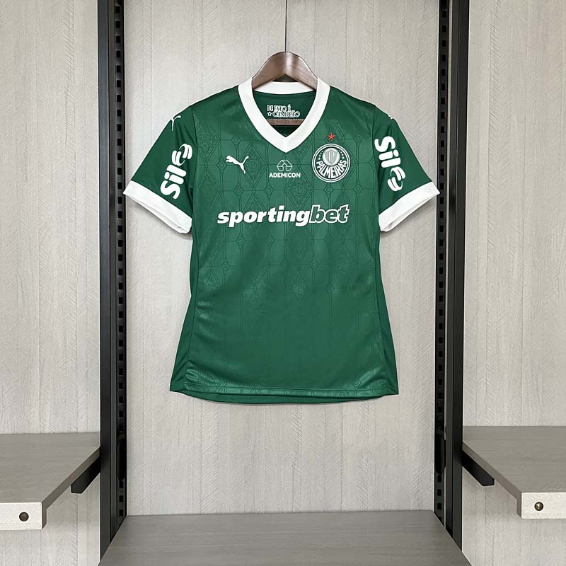 2025-2026 Women Palmeiras Home All Sponsors  Football Shirt 1:1 Thai Quality- Maxi Kit