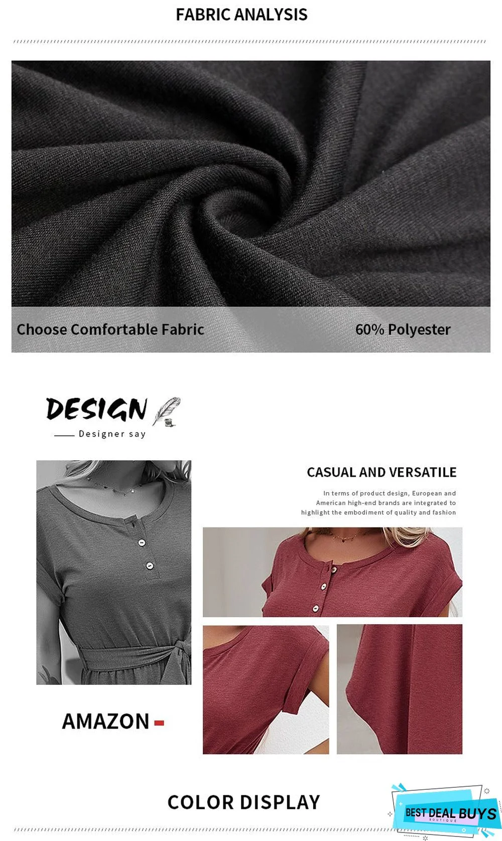 Net Color Dress Spring and Summer Short Sleeve Knitted Skirt Leisure Holiday Style