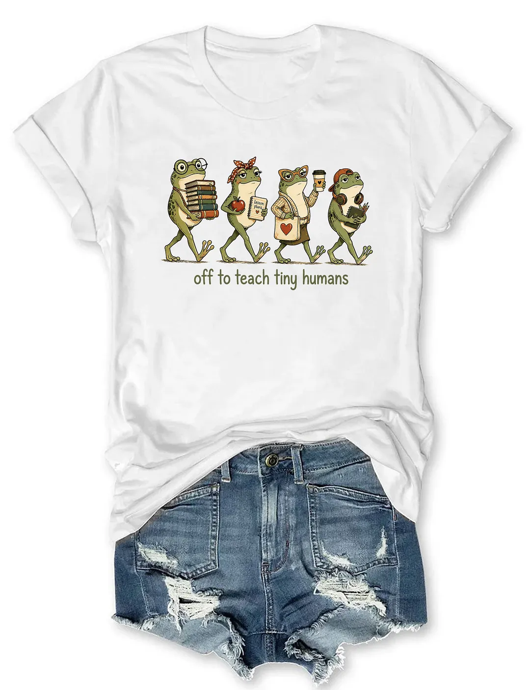 Off To Teach Tiny Humans T-shirt