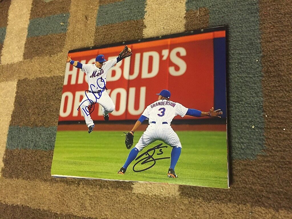 DARRELL CECILIANI CURTIS GRANDSON NEW YORK METS SIGNED AUTOGRAPHED 8X10 Photo Poster painting