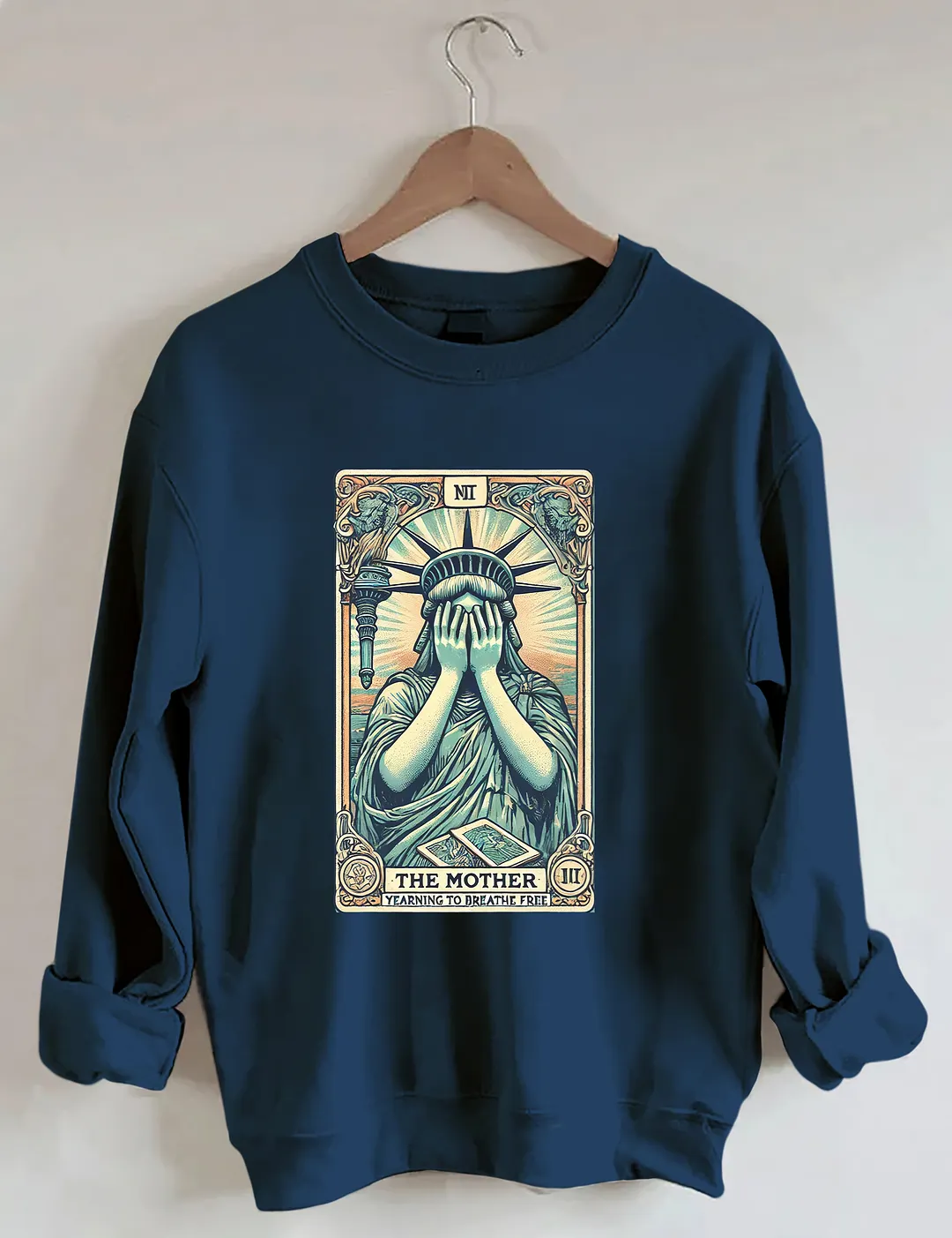 The Mother Crying Sculpture Sweatshirt