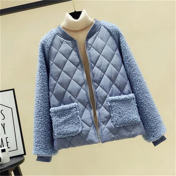 Women Coats Cotton-padded Jackets Plus Size Short Parka Mujer Slim Winter Jacket