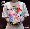 Evolution of Jigglypuff with LED - Pokemon Resin Statue - EGGS Studios [In Stock]