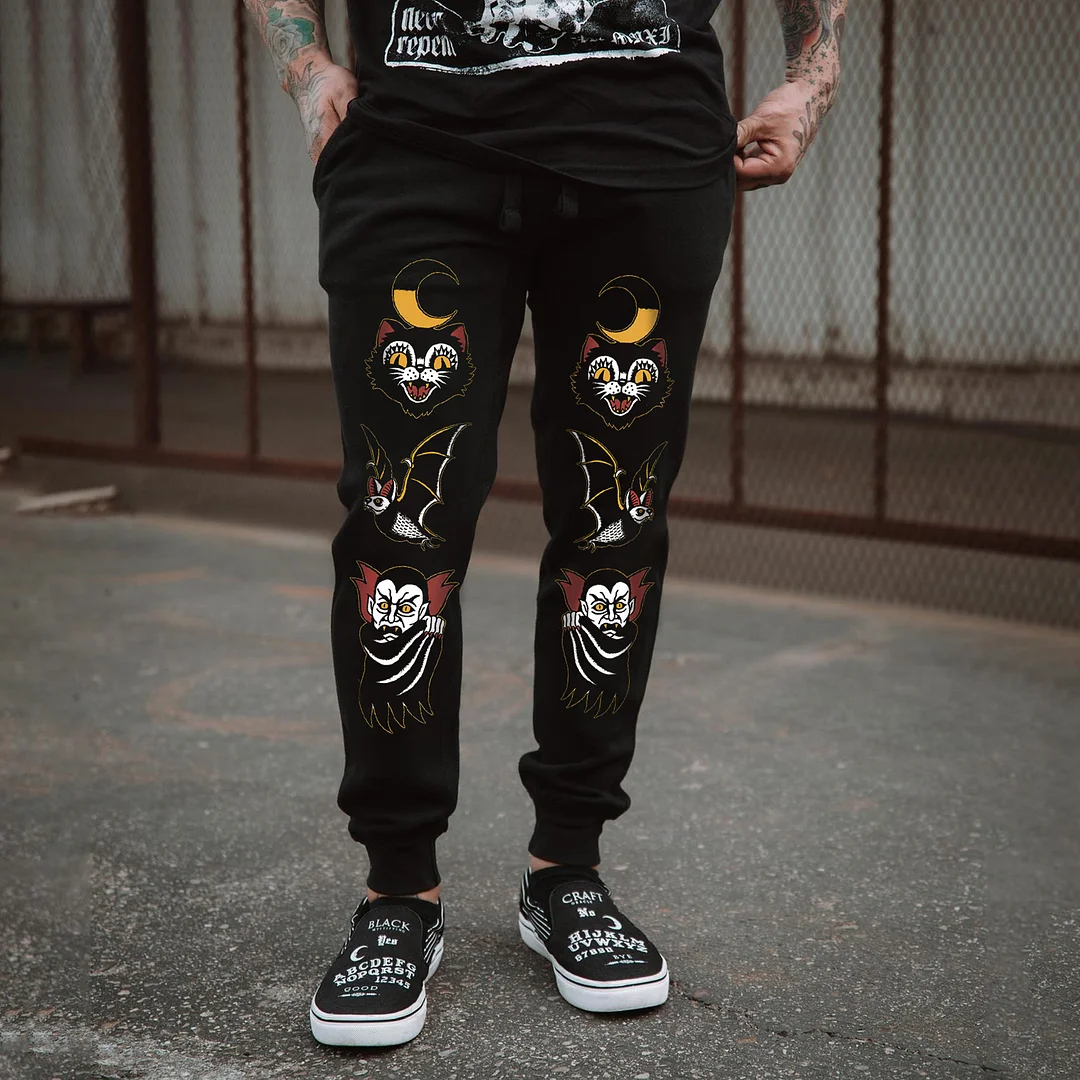 Moonlight Joggers Print Men's Sweatpants