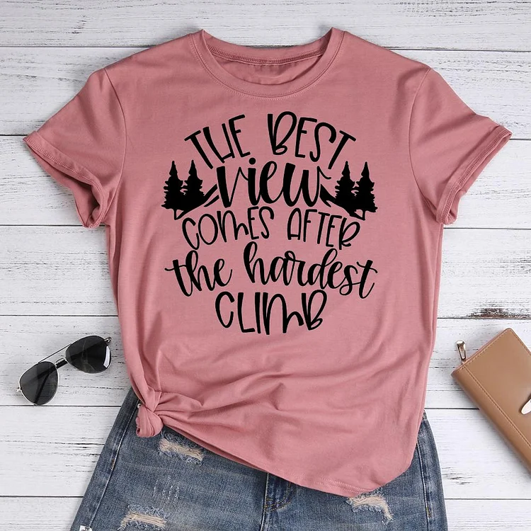 The best view Hiking Tees-04498