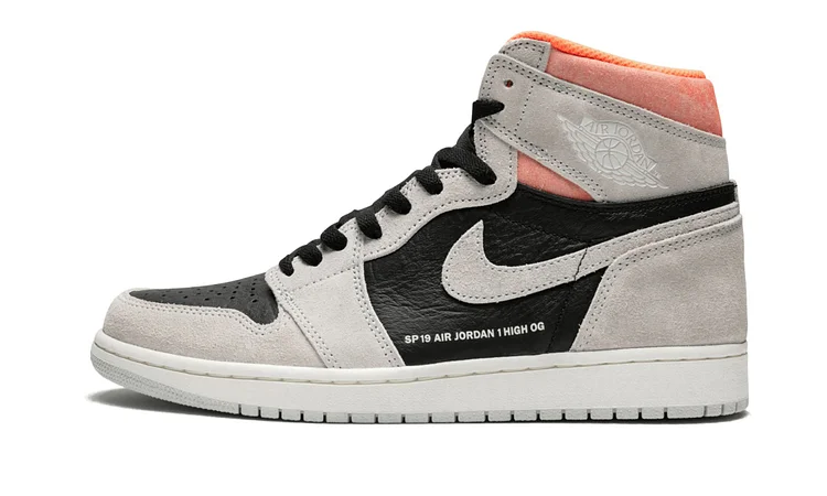 Air Jordan 1 Retro High OG "Neutral Grey/Hyper Crimson"