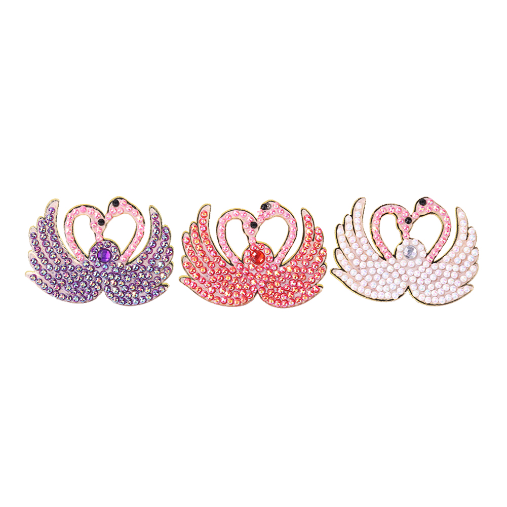 

Love Swan Brooch - 5D DIY Craft Fashion Accessories, 501 Original