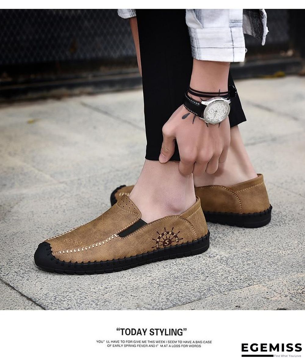 Casual Shoes Fashion Men's Shoes Casual Driving Shoes Soft Moccasins Flats Footwear Men Loafers | EGEMISS