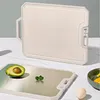 Stainless Steel Cutting Board Double Sided Chopping Block for Meat Vegetables