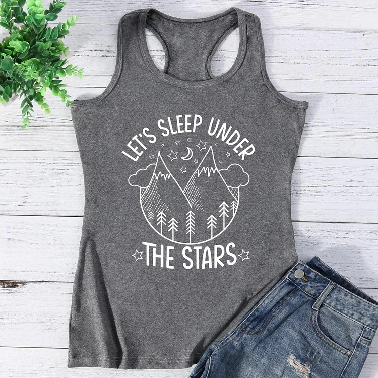 Let's sleep under the stars Vest Tank Top-0025866-Annaletters