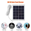 3W 5V Camera Micro USB Solar Panel Outdoor Surveillance Phone Fan Charger