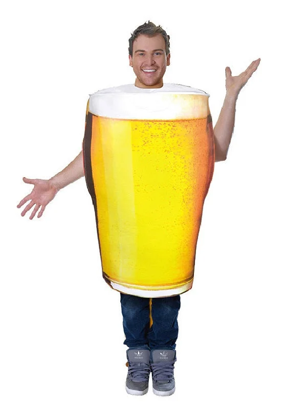 Beer Mug Costumes for Adults Bar Carnival Oktoberfest Halloween Cosplay-elleschic