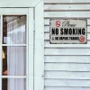 No Smoking & No Vaping - Vintage Metal Signs(12*16Inch) - Warning