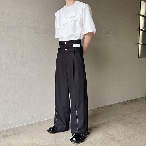 Dawfashion-Original Designer Personality Trousers-Yamamoto Diablo Clothing