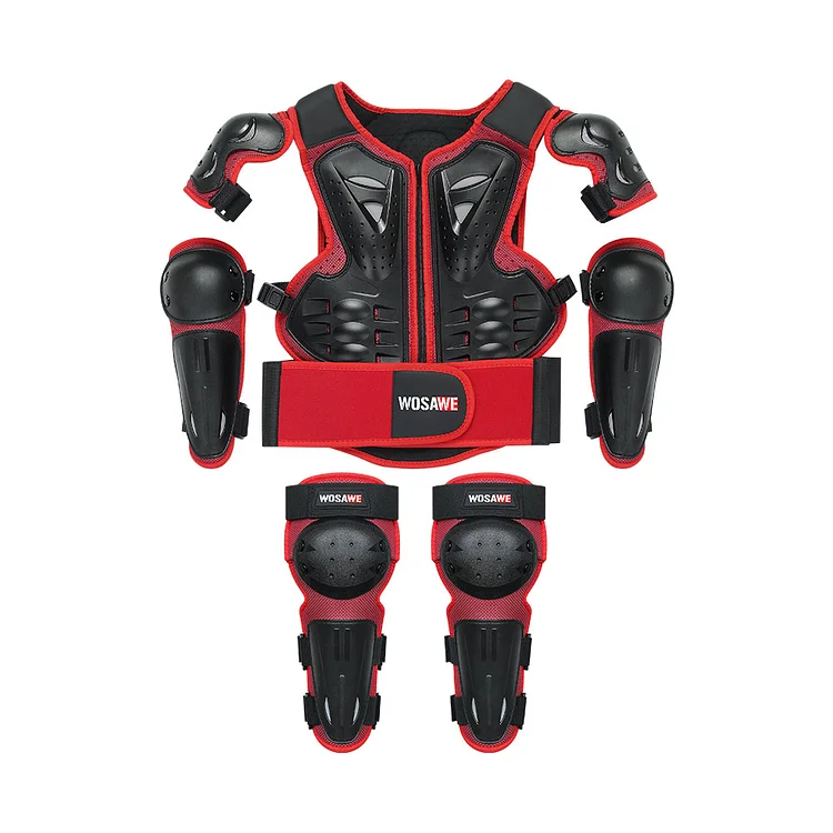Kids/Youth Protector Set Armor Vest/Knee/Elbow Guards