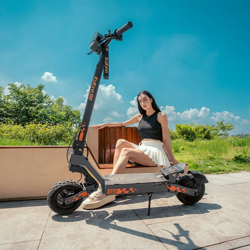 KuKirin G2 45km/h Max Speed, 800W Motor, 48V 15Ah Super Large Battey Electric Scooter