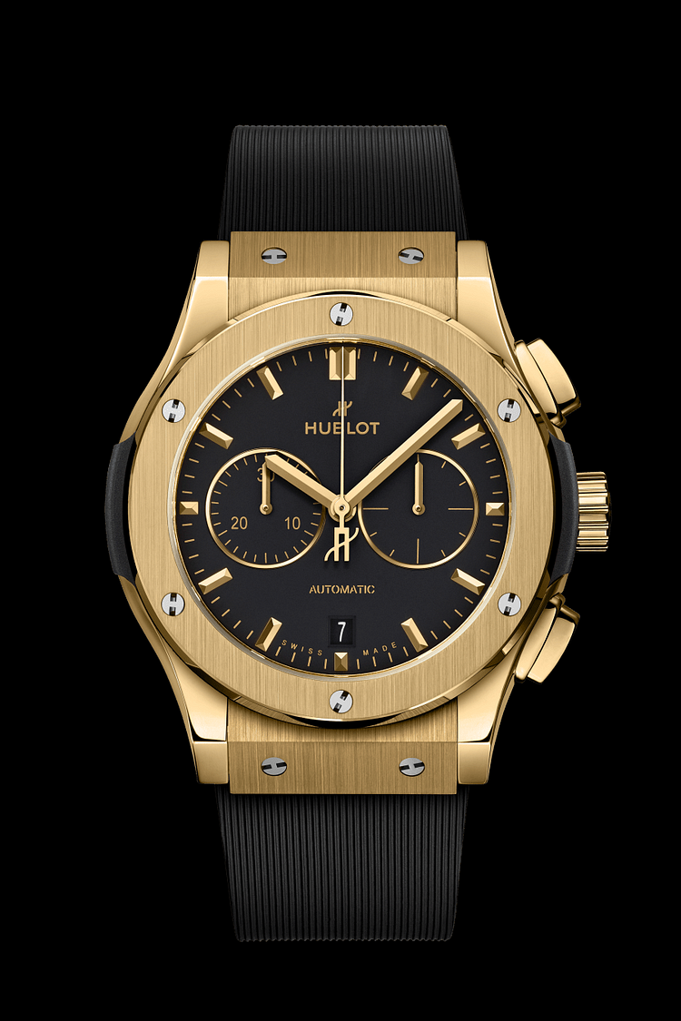 HUBLOT CLASSIC FUSION CHRONOGRAPH YELLOW GOLD 42MM