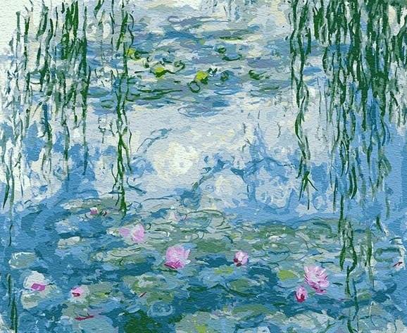 

Water Lilies, Nympheas Claude Monet – Paint By Numbers - 40*50CM, 501 Original