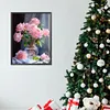 Pink Rose-Full Round Diamond Painting 30*40CM
