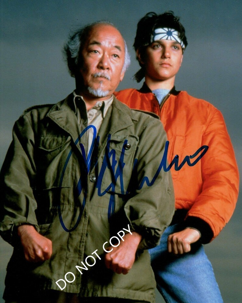 RALPH MACCHIO KARATE Kid 8 x10 20x25 cm Autographed Hand Signed Reprint Photo Poster painting