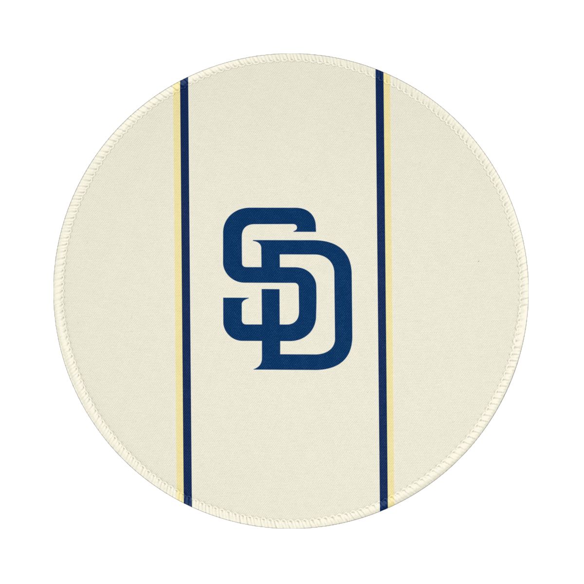 San Diego Padres SD Symbol Gaming Round Mousepad for Computer Laptop