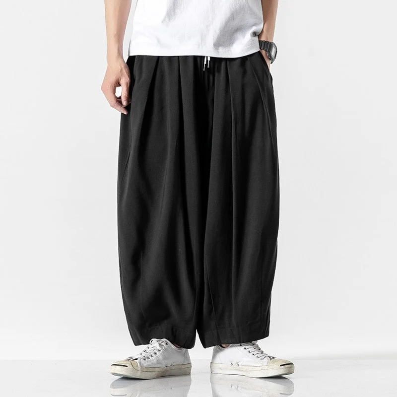 Streetwear Mens Harem Pants Japanese Style Men Casual Trousers 2020 New Big Size Jogging Pants Male Fashion Lovers Pants M-5XL