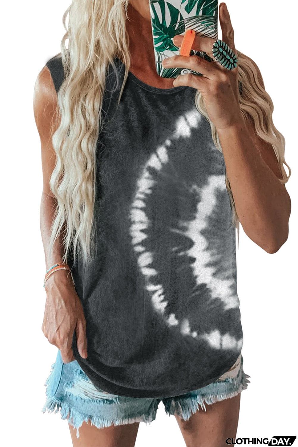 Tie-dye Tank Top