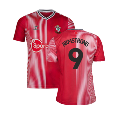 Southampton Adam Armstrong 9 Home Shirt Kit 2023-2024