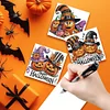 6PCS DIY Diamond Art Greeting Cards Congratulations Cards & Gifts (Halloween)
