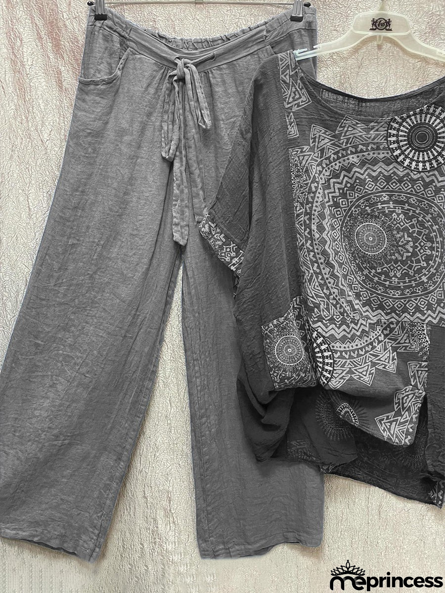 Elegant Top and Pants