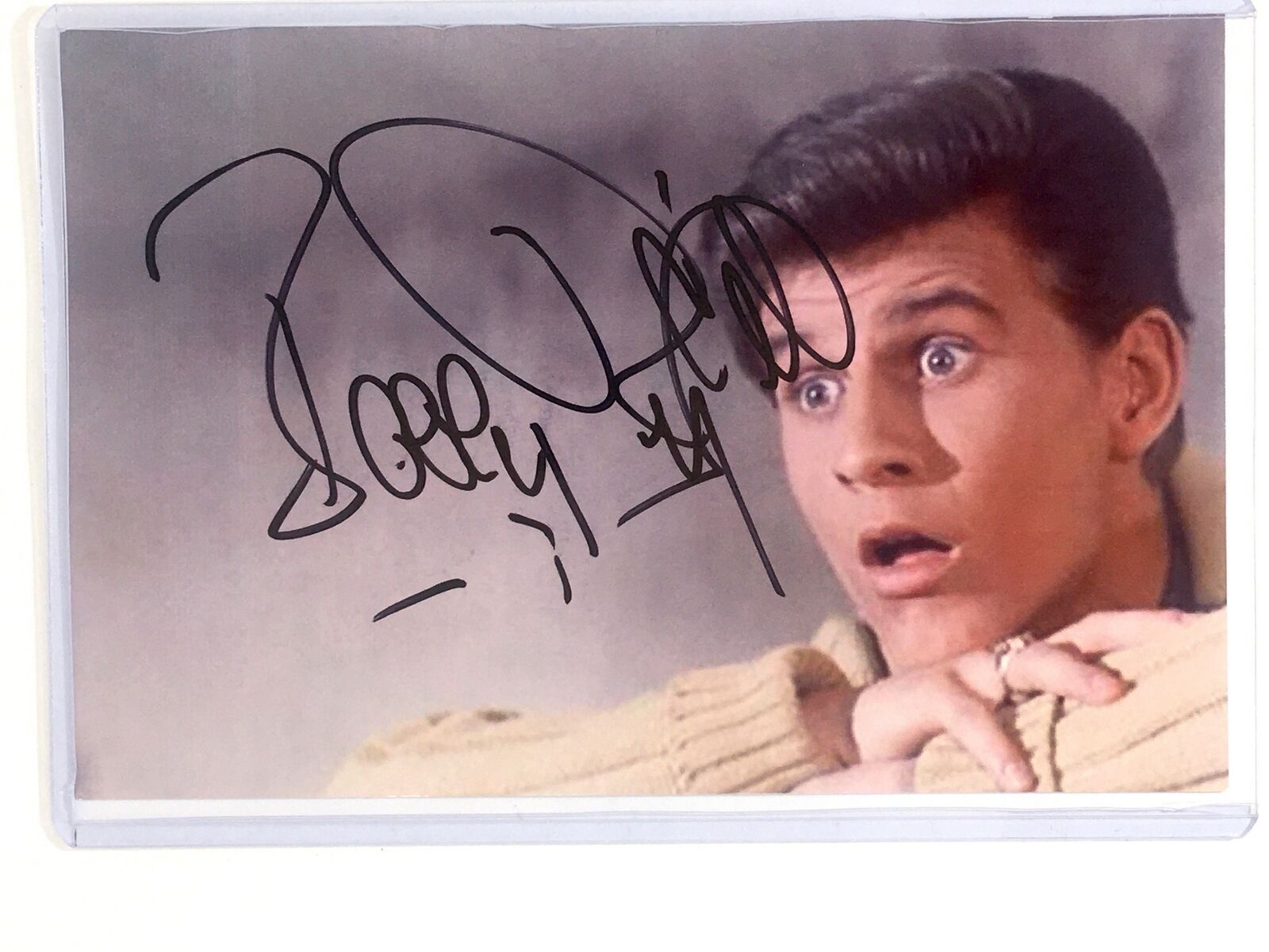 Bobby Rydell Signed 4x6 Photo Poster painting Singer Wild One Bye Bye Birdie Autograph Auto