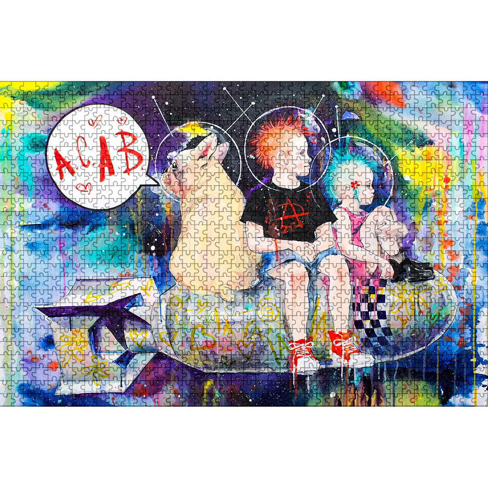 

Space Boy - 1000 Pieces Jigsaw Puzzle, 501 Original