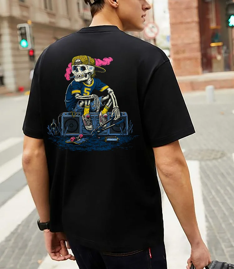 Skeletons Sitting On The Radio T-shirt