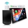 2 in 1 Wireless CarPlay Android Auto Adapter Plug & Play for Factory Wired Cars