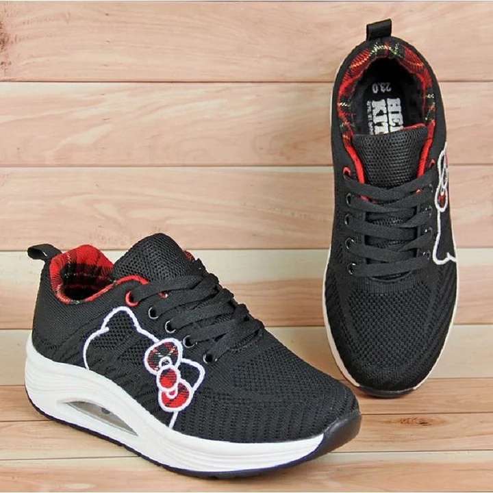 Hello Kitty Women's Running Shoes Breathable Air Cushion