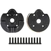 AMK 1/10 Capra Brass Counter Weight Axle Housing Black Coating for Axial Capra RC Crawler 1/10 SCX10 III Capra Unlimited Trail Buggy UTB10 RTR 1.9 4WS Upgrade Part (E- 3-in-1 Capra Brass Part)