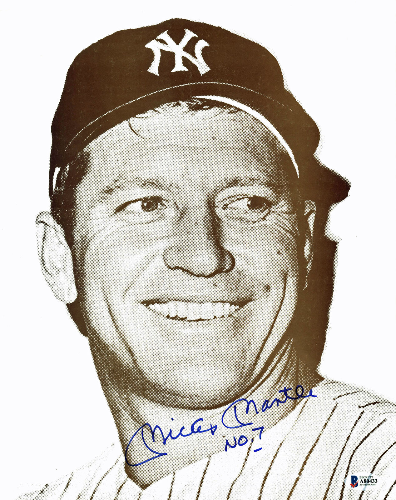 Yankees Mickey Mantle NO. 7