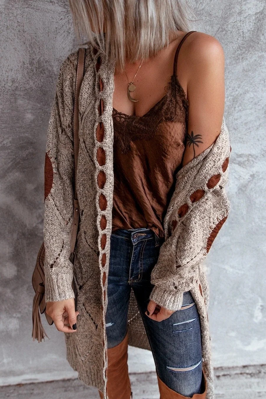 Long Sleeve Cardigan Sweater