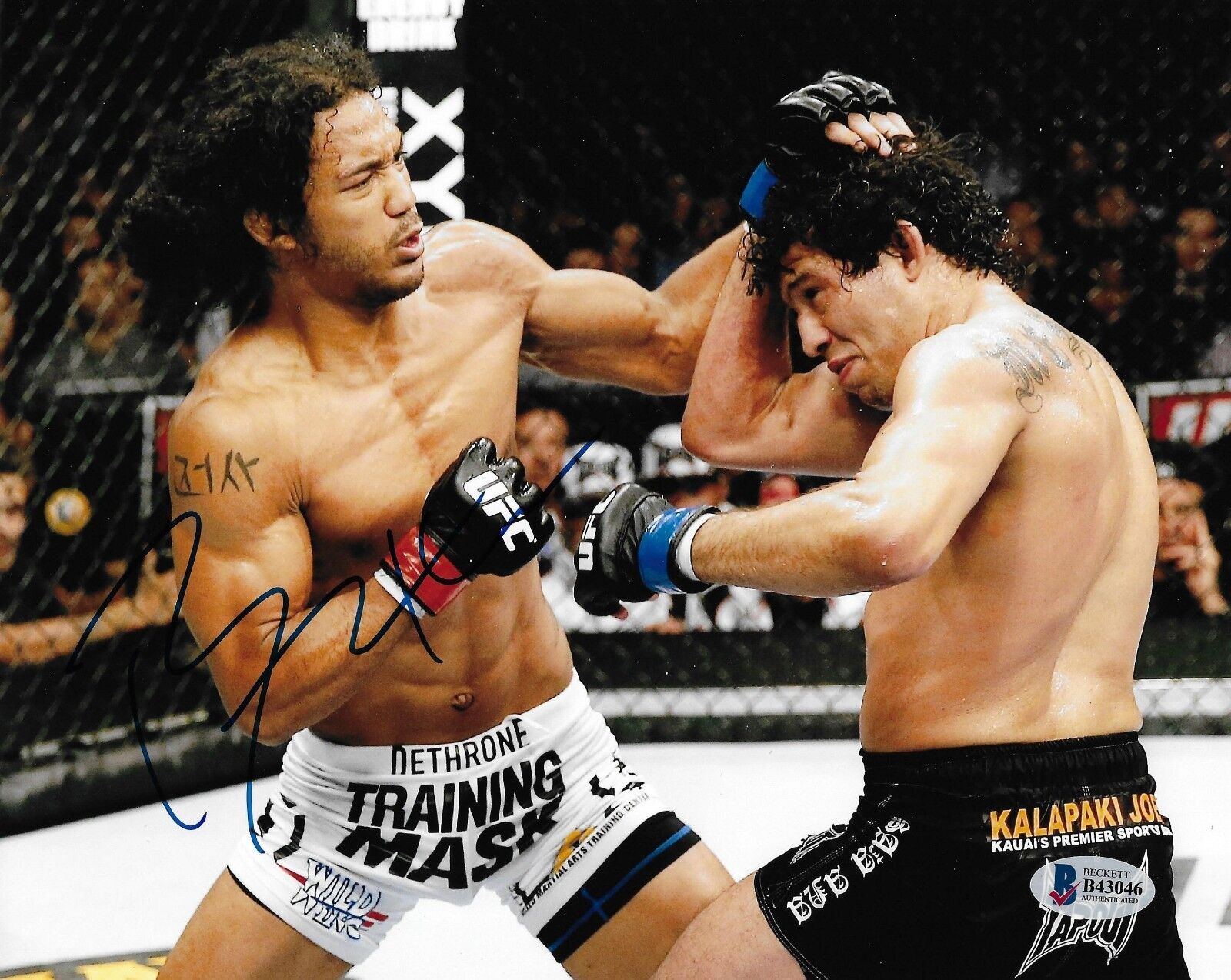 Benson Henderson Signed 8x10 Photo Poster painting BAS Beckett COA UFC on Fox 7 Picture Auto'd 1