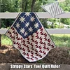 Strippy Stars Tool Quilt Ruler- With Instructions